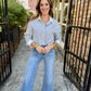 Hall Stripe Collar Shirt