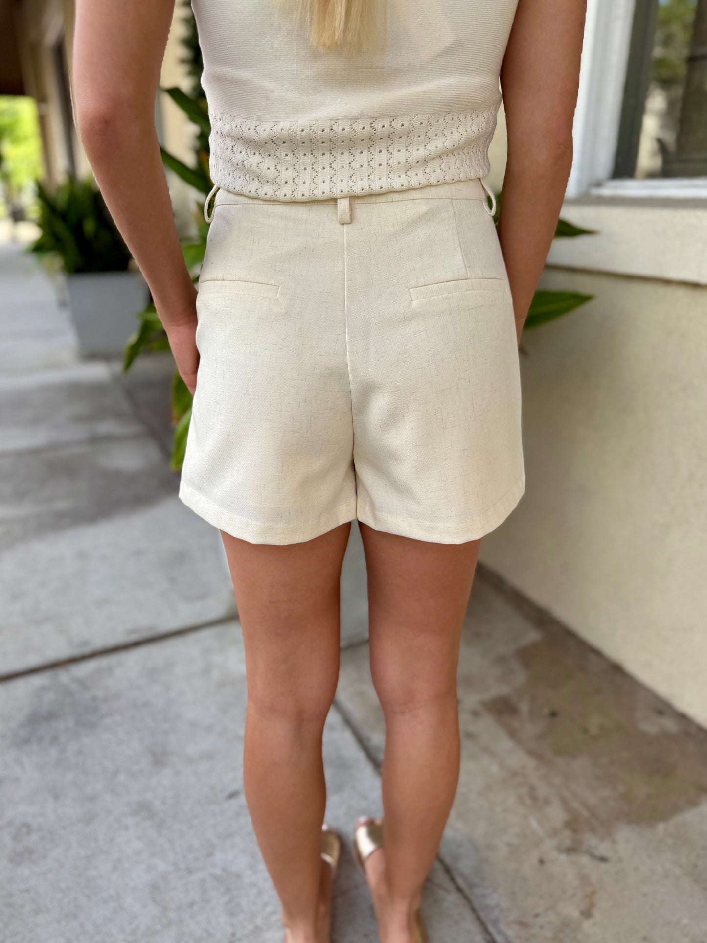 Mariana Shorts- Cream