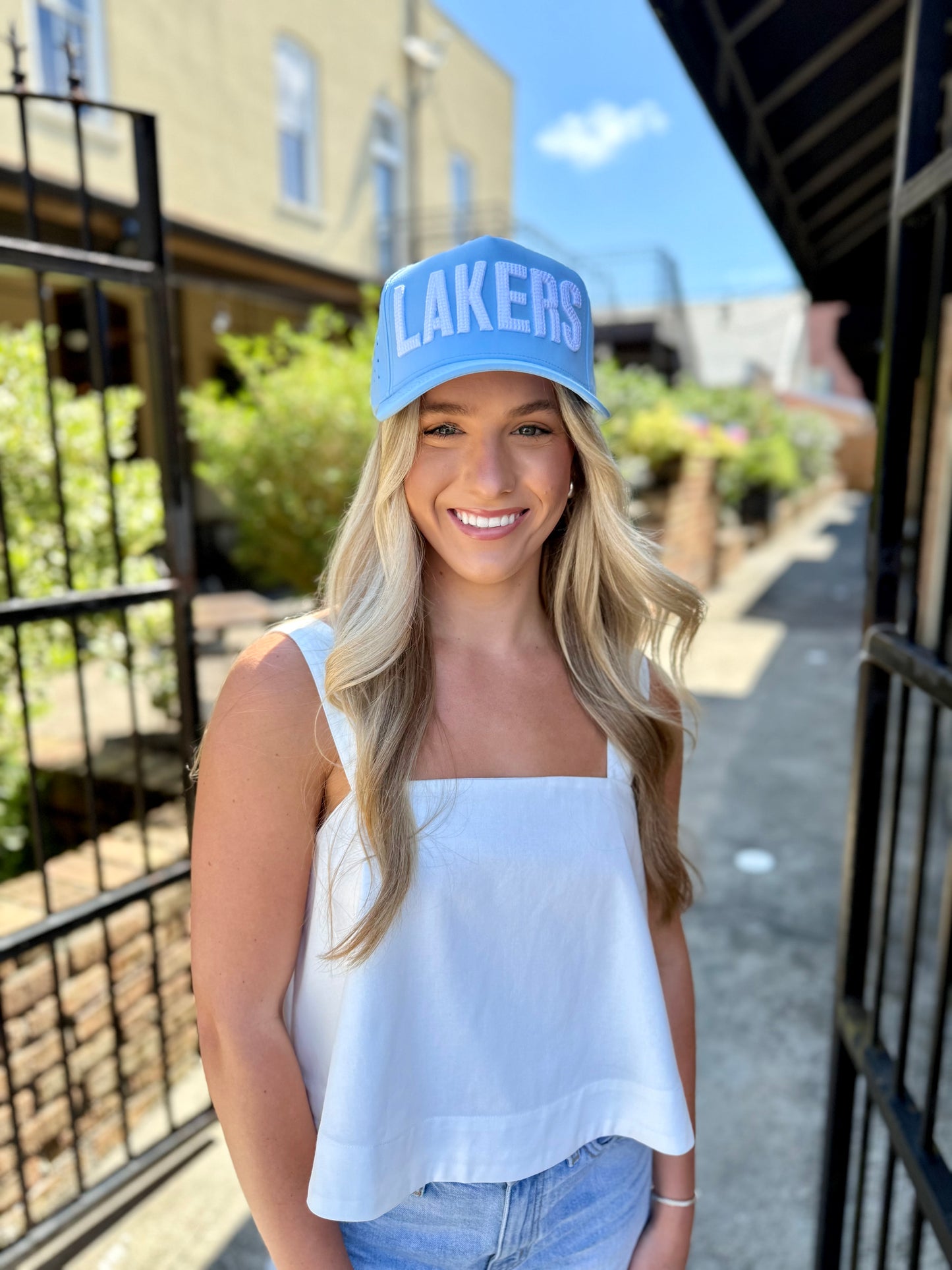 Lakers 3D Golf Hat- Baby Blue
