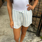 Z Supply Daylight Striped Shorts- Sea Salt