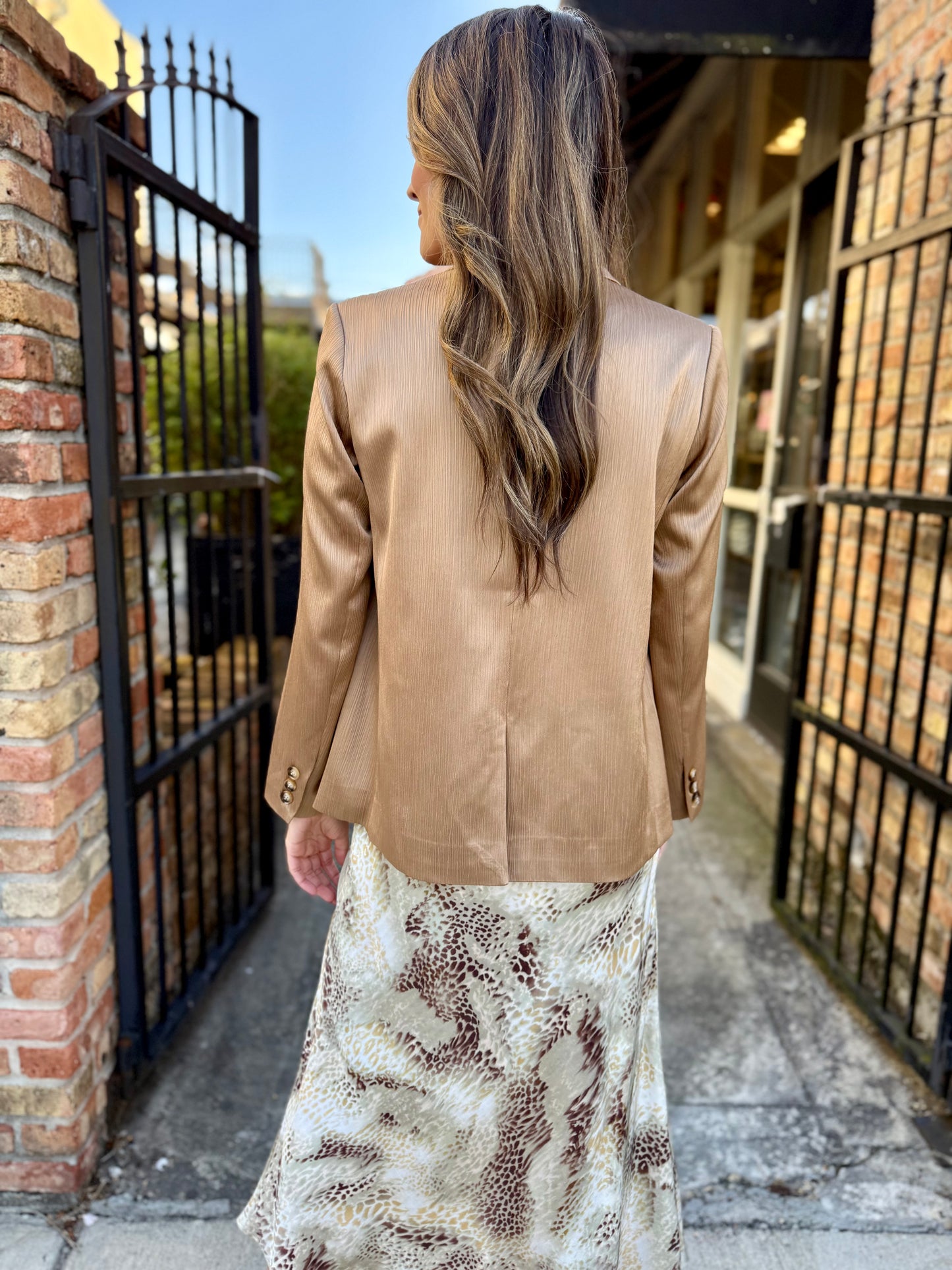 Betty Blazer- Taupe