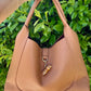 Milan Hobo Tote- Camel