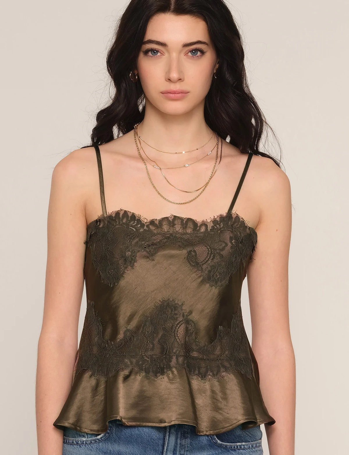 Miral Cami- Olive
