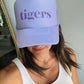 Tigers Trucker Hat- Lavender