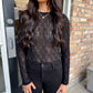 Sierra Knit Top- Black