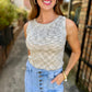 Penny Sweater Tank- Multi