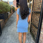 Z Supply Kalani Jersey Denim Dress