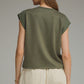 Campo Cap Sleeve Top- Olive