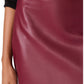 Cindi Velvet Skirt- Cordovan
