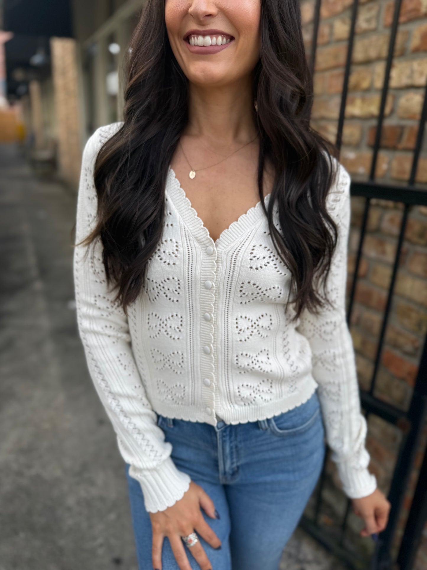 Z Supply Gema Cardigan- Cloud