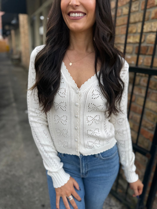 Z Supply Gema Cardigan- Cloud