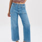 Valley Girl HR Patch Pocket Ankle Denim- Fave