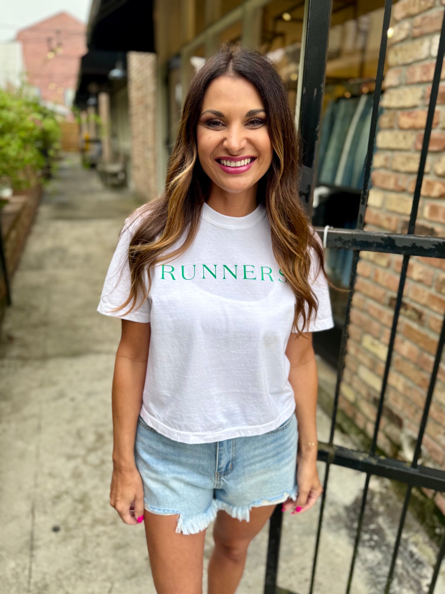SPS Runners Boxy Tee- White