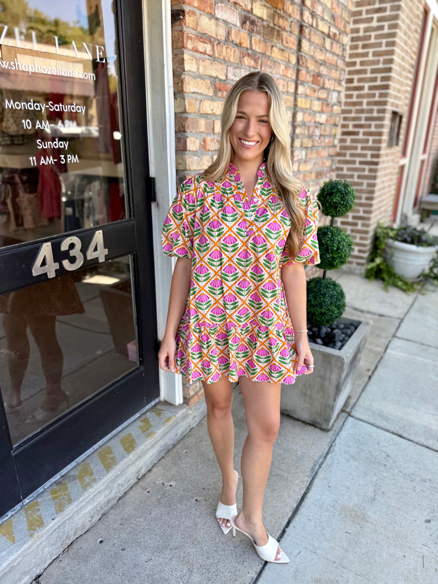 Morgan Dress- Foral Magic