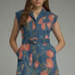 Meadow Floral Denim Dress