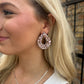 Reba Earrings- Pink
