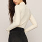 Z Supply Hattie LS Top- Antique White