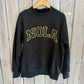 NOLA Mockneck Sweater- Black