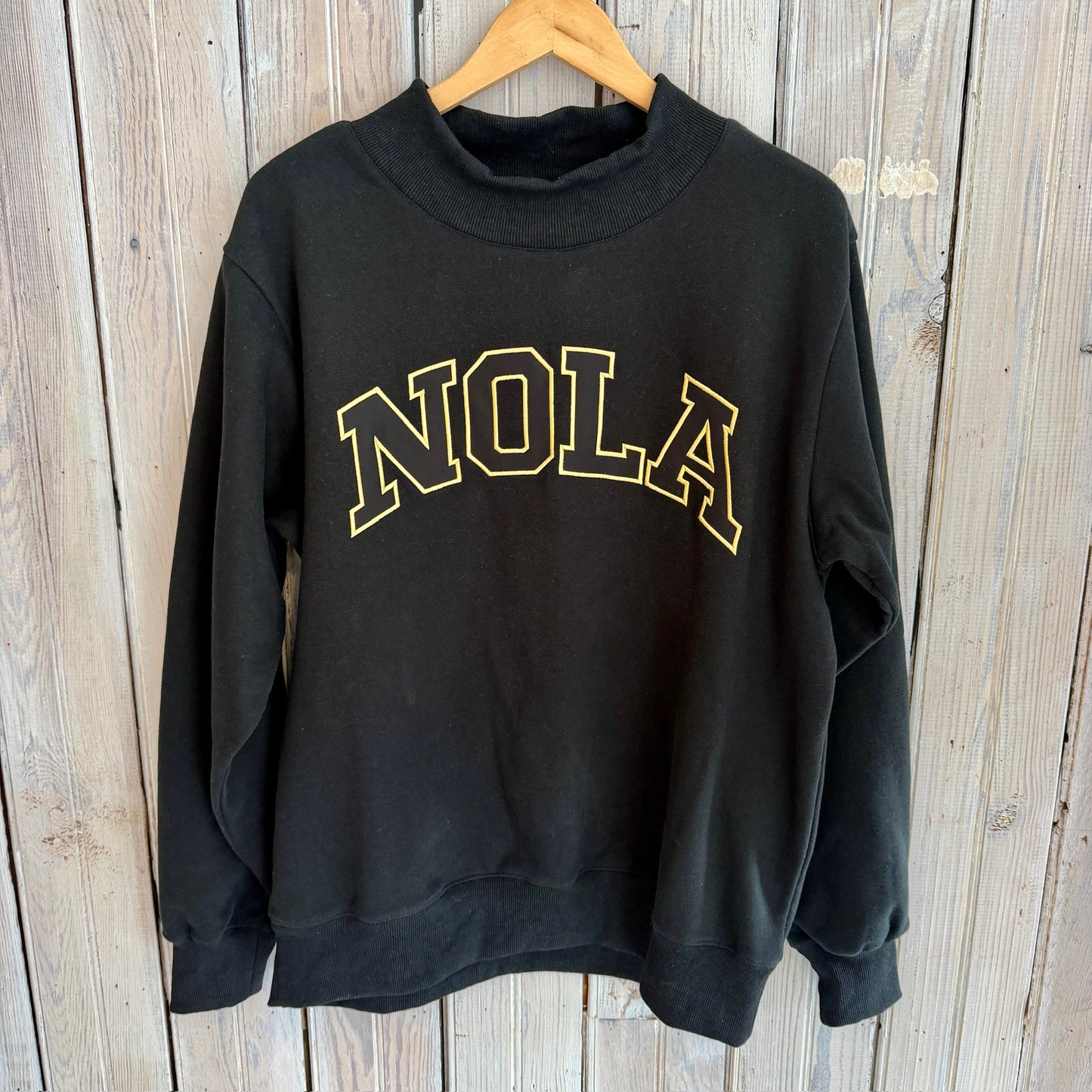 NOLA Mockneck Sweater- Black