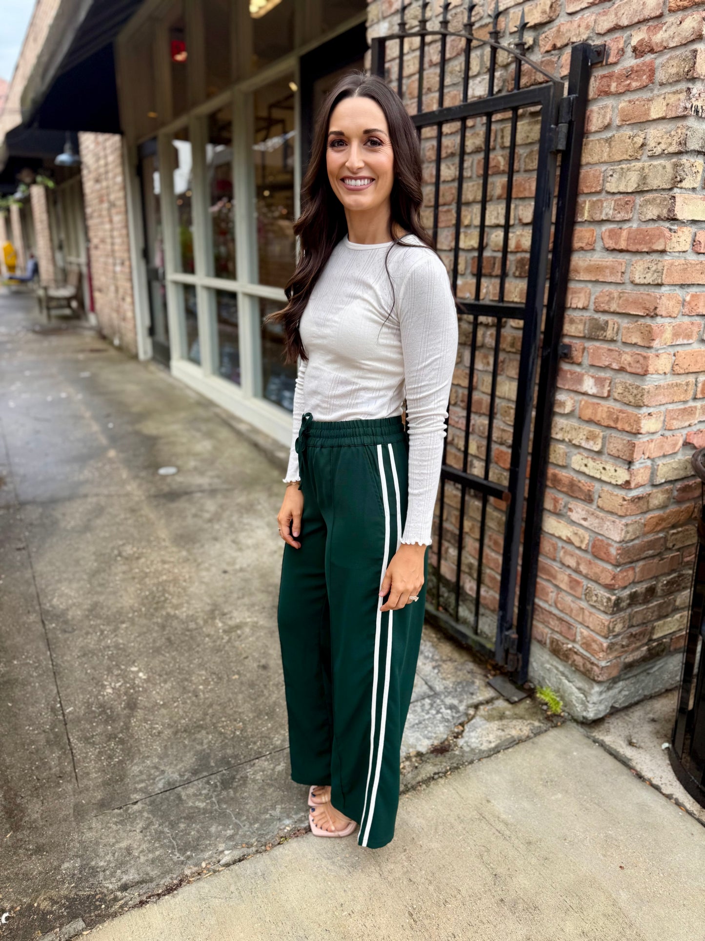 Z Supply Saunder Track Pant- Green