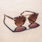 Sunglasses- Skylar Oatmeal/Brown