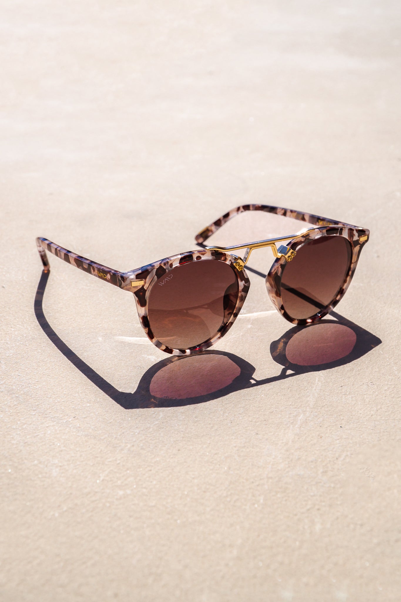 Sunglasses- Skylar Oatmeal/Brown