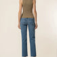 Anatasia Ribbed Tank- Russet