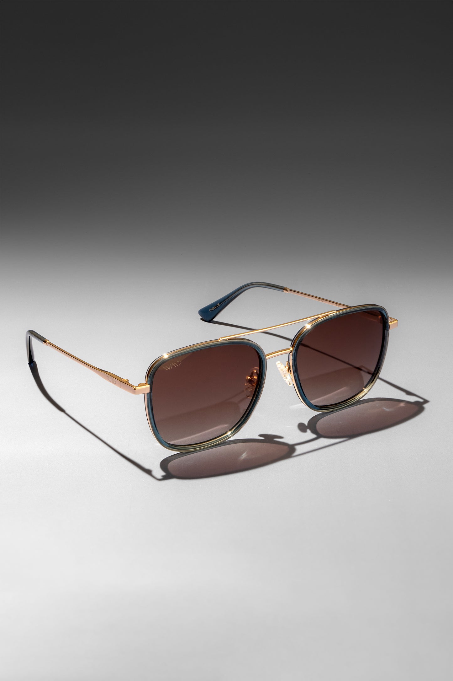 Sunglasses- Gia Crystal Cobalt/Brown Lens