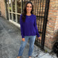 Natalie Thin Sweater- Purple