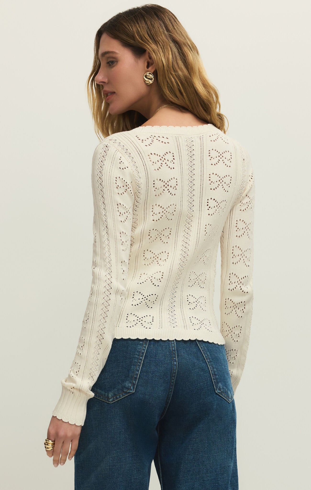 Z Supply Gema Cardigan- Cloud