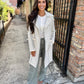 Marceau Houndstooth Coat
