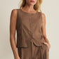 Z Supply Roman Linen Vest