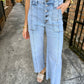 Meg (Tonel) HR Wide Leg Denim
