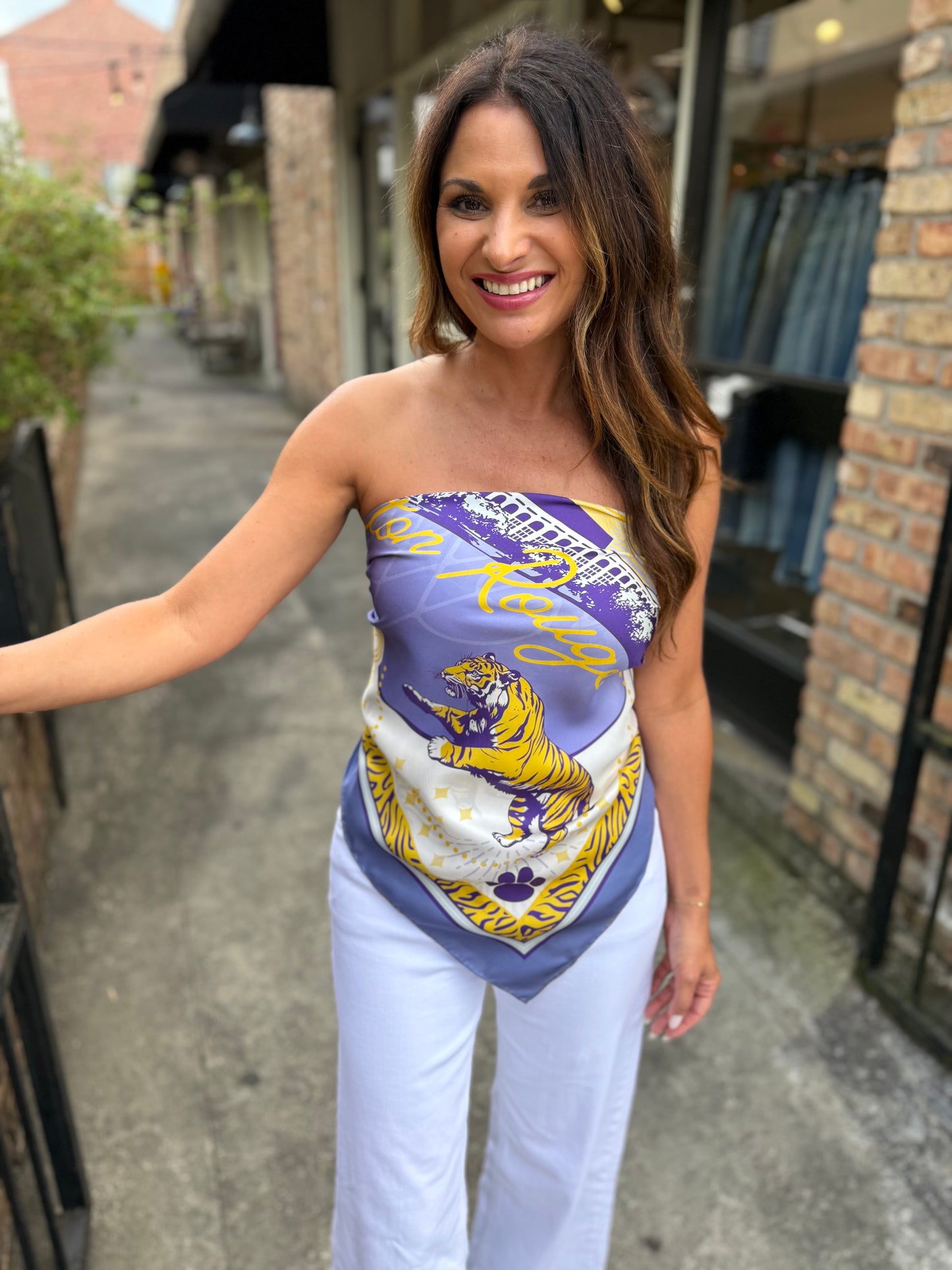 Geaux Silk Scarf
