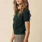 Maddie Knit Cardigan- Bottle Green
