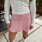 Polly Pointelle Knit Sweater- Cream