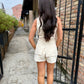 Mariana Blazer Vest- Cream