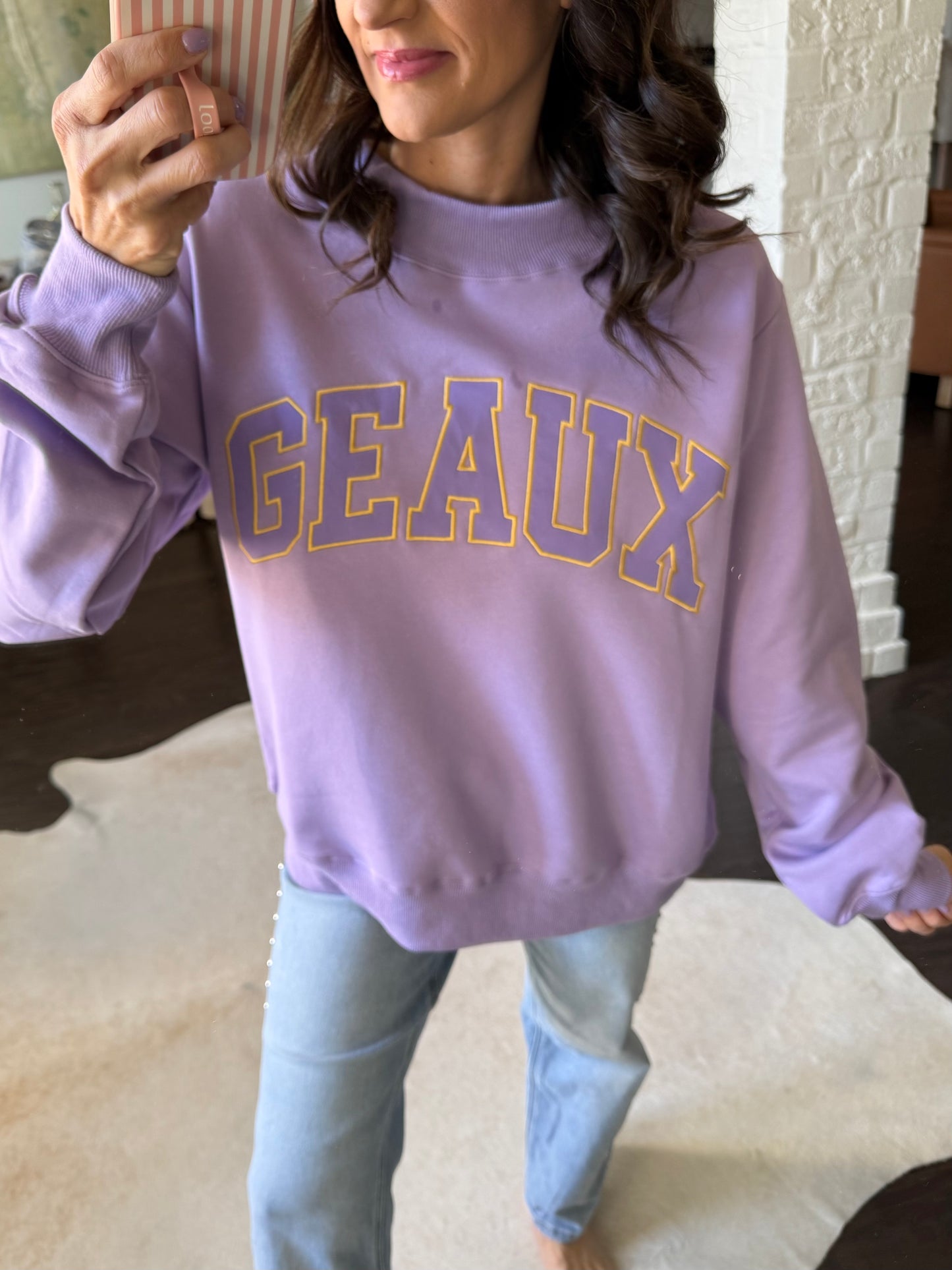 Geaux Varsity Sweatshirt