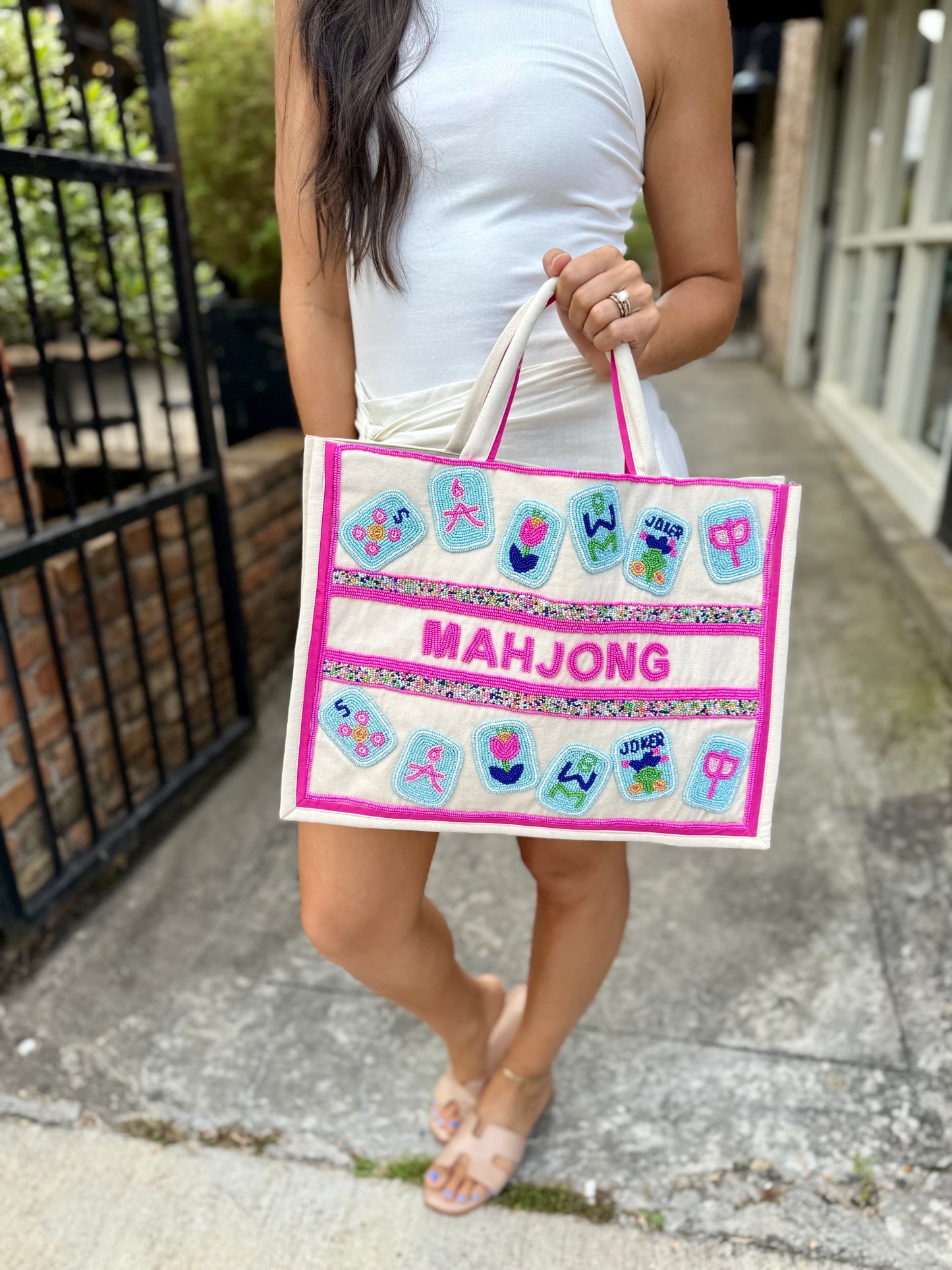 Mahjong Tote Bag