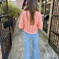 Good Vibrations Sweater- Apricot