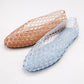 User Jelly Ballet Flats- Nude