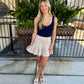 Kaia Tank Top- Navy