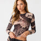 Sandy Knit Top- Moon Shadow