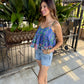 Emily Tank Top- Blue