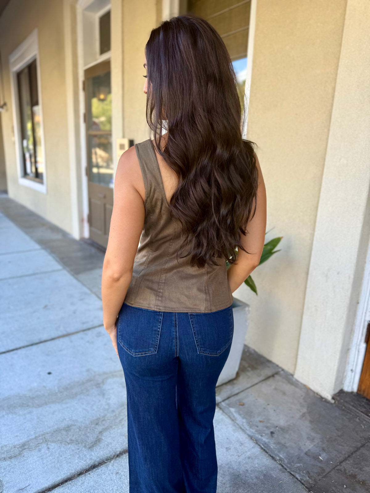 Urban Fall Top- Olive
