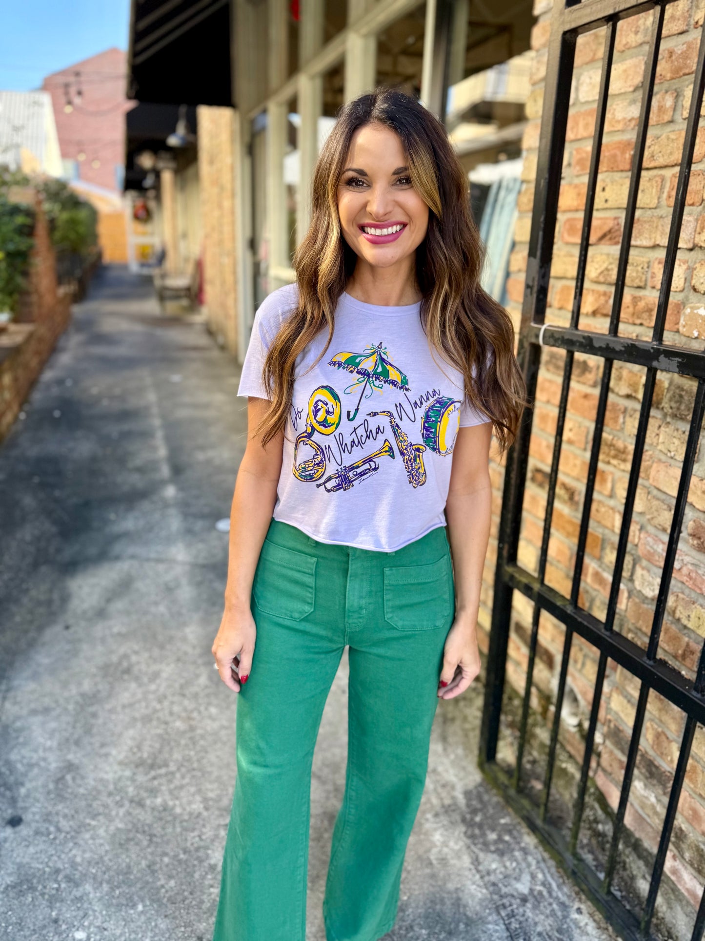 Do Whatcha Wanna CROPPED Tee