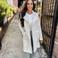 Marceau Houndstooth Coat
