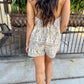 Luna Print Halter Top