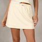 Sutton Modal Summer Skort- Seed Pearl