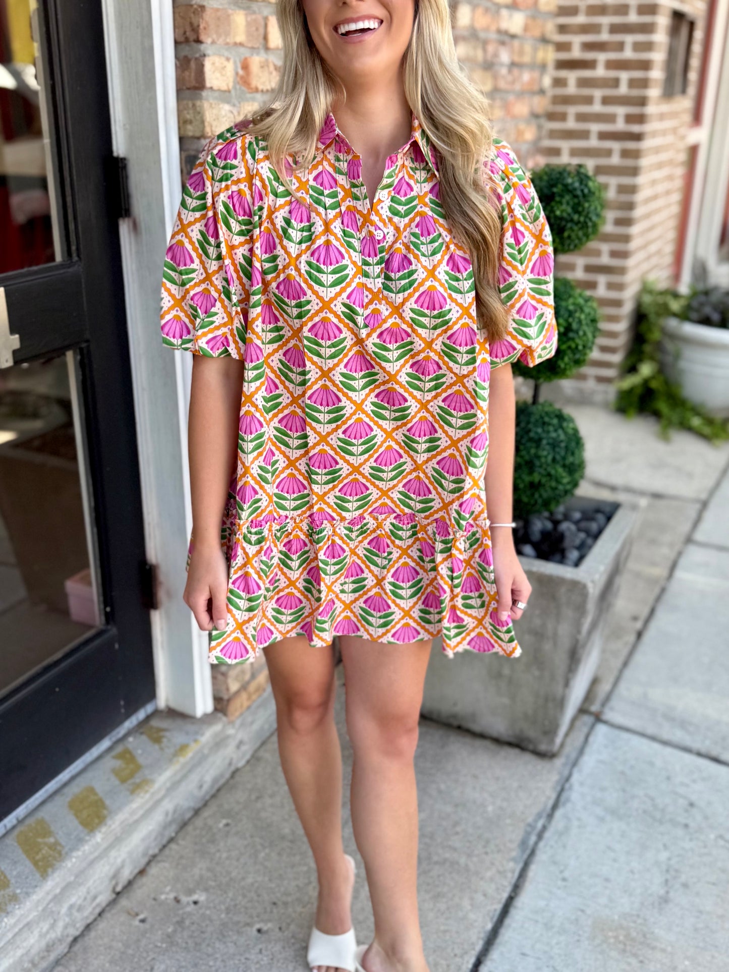 Morgan Dress- Foral Magic